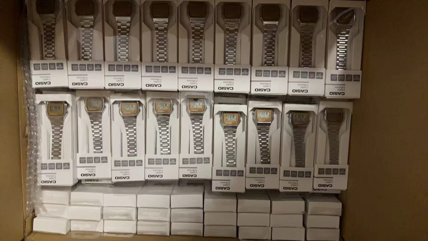Factory-sealed Casio stock