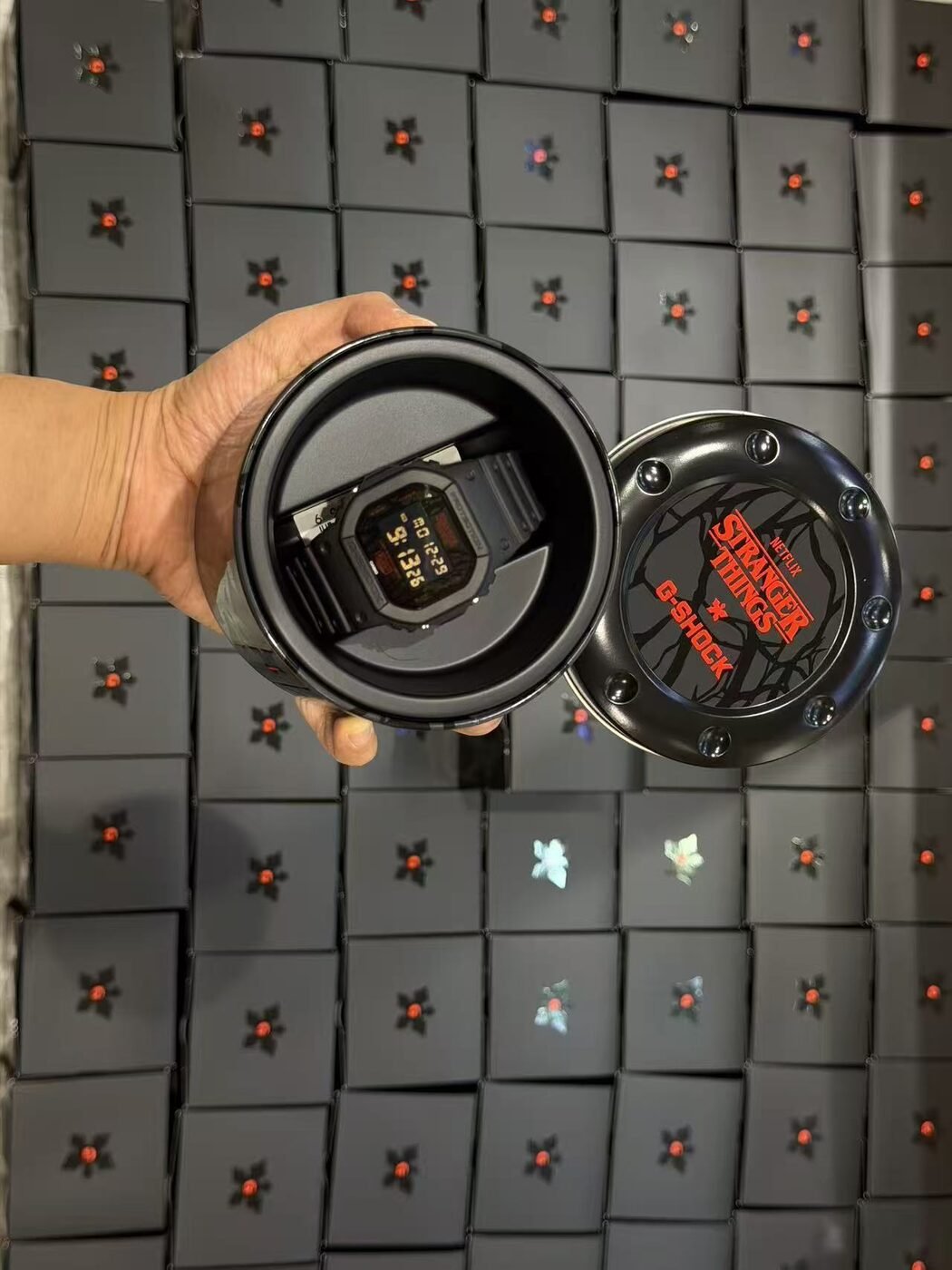 Limited edition G-SHOCK collaboration watch in collector tin