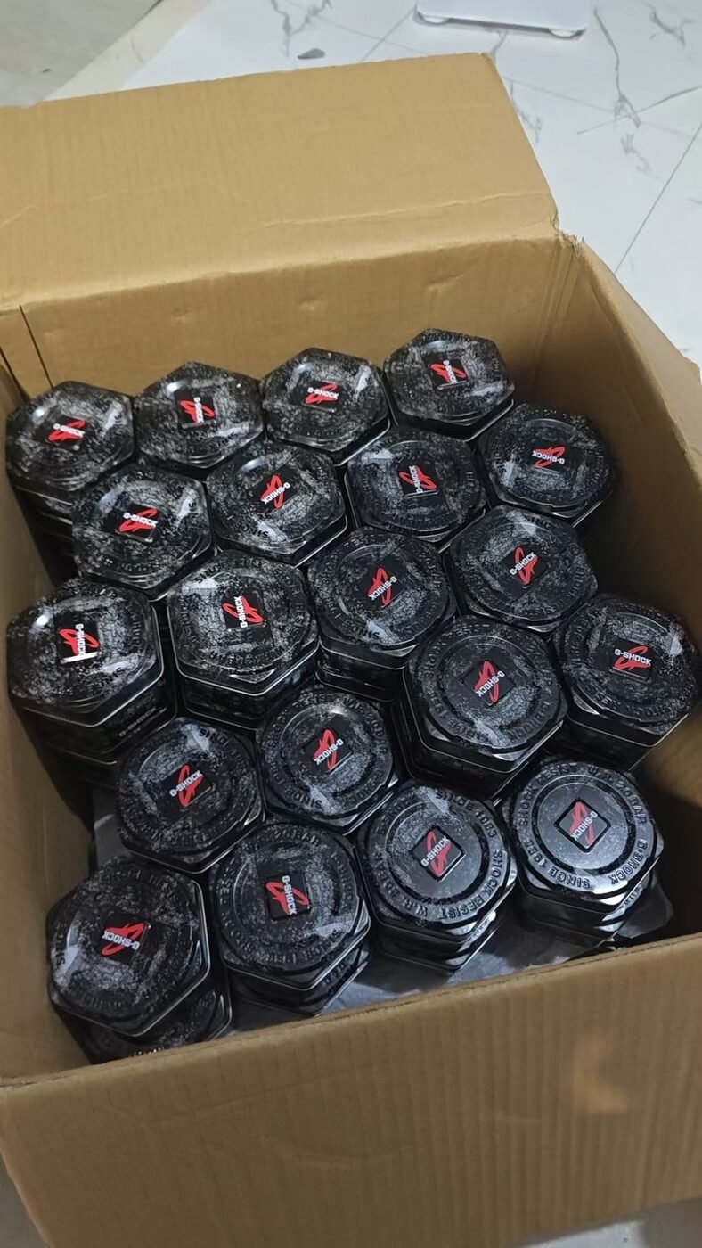 Original G-SHOCK packaging tins